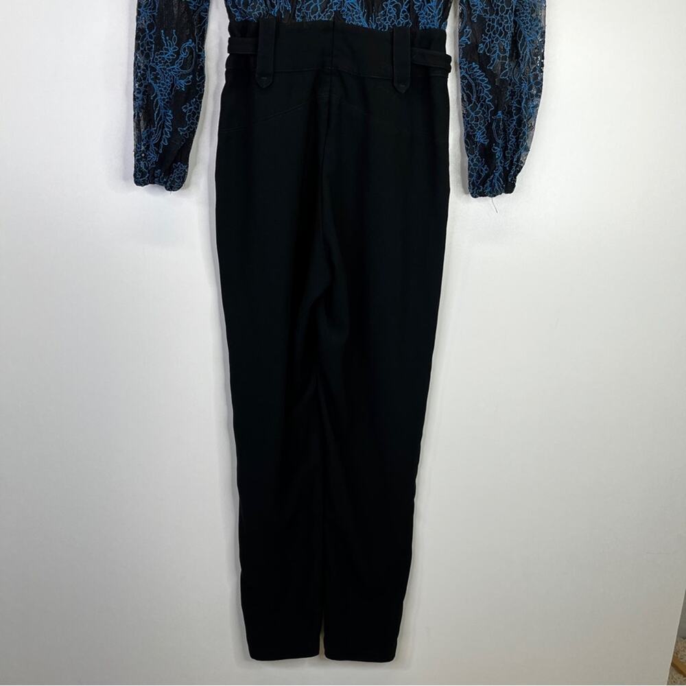 Three Floor Boss Lady Crepe jumpsuit blue black - 0 - Picture 9 of 11